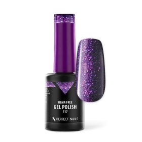  Perfect Nails - HEMA FREE Gél Lakk - 117 Nordic Violet - 8ml