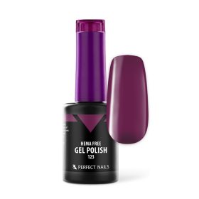 Perfect Nails - HEMA FREE Gél Lakk - 123 Maroon - 8ml