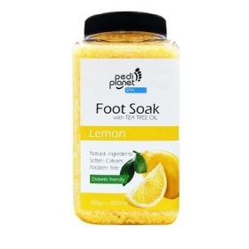   Pedi Planet - Citromos fürdősó lábáztatáshoz teafaolajjal - 950g