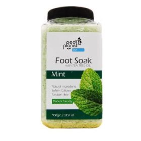   Pedi Planet - Mentás fürdősó lábáztatáshoz teafaolajjal - 950g