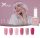 Nailgel - Pure Love 7 darabos gél lakk kollekció ajándék  8. géllakkal és margarétával