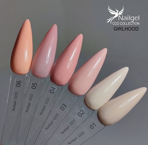Nailgel - Bézs 002 CCO Gél lakk 8ml