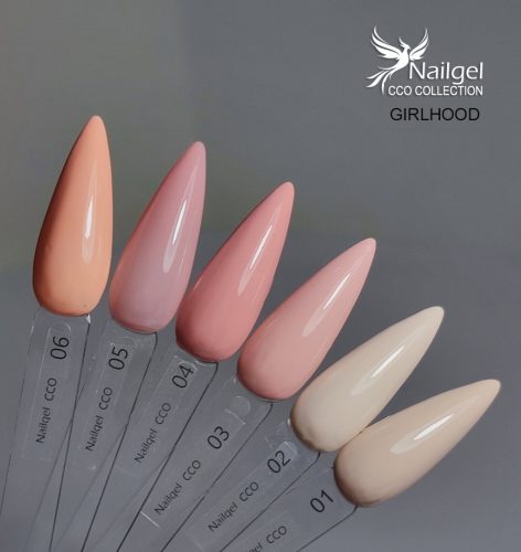 Nailgel - Rózsaszín 003 CCO Gél lakk 8ml