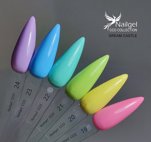 Nailgel - Zöld 021 CCO Gél lakk 8ml