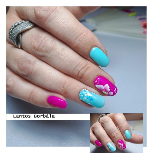 Nailgel - Kék 022 CCO Gél lakk 8ml