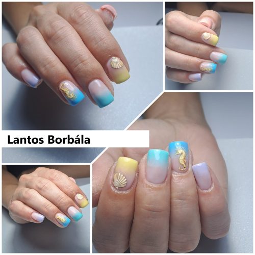 Nailgel - Kék 022 CCO Gél lakk 8ml