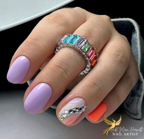 Nailgel - Lila 024 CCO Gél lakk 8ml