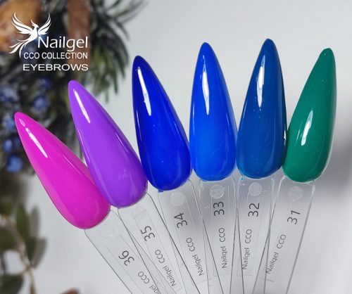 Nailgel - Zöld 031 CCO Gél lakk 8ml