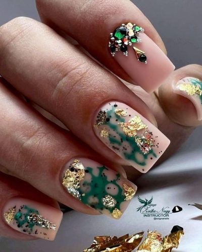 Nailgel - Zöld 031 CCO Gél lakk 8ml