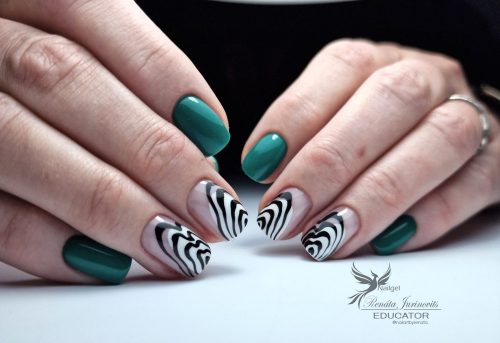 Nailgel - Zöld 031 CCO Gél lakk 8ml