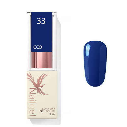Nailgel - Kék 033 CCO Gél lakk 8ml