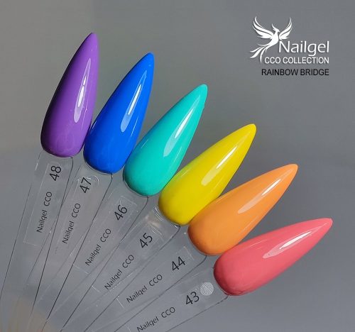 Nailgel - Kék 046 CCO Gél lakk 8ml
