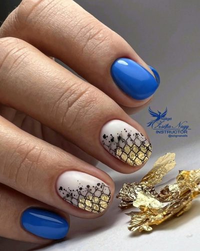 Nailgel - Kék 047 CCO Gél lakk 8ml