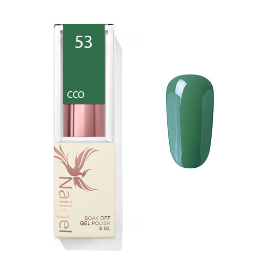 Nailgel - Zöld 053 CCO Gél lakk 8ml