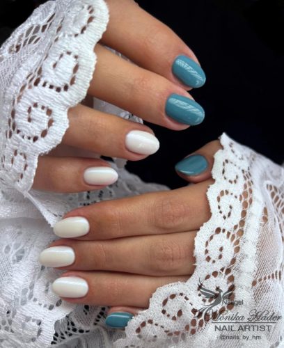 Nailgel - Kék 055 CCO Gél lakk 8ml
