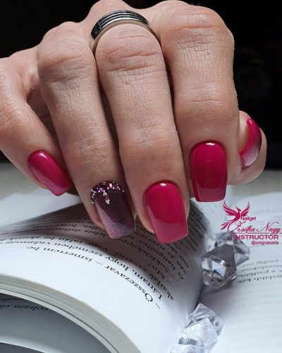 Nailgel - Meggypiros 070 CCO Gél lakk 8ml