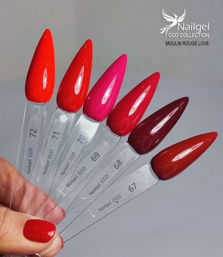 Nailgel - Piros 071 CCO Gél lakk 8 ml