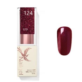 Nailgel - Bordó 124 CCO Gél lakk 8ml
