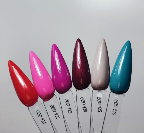Nailgel - Bordó 124 CCO Gél lakk 8ml