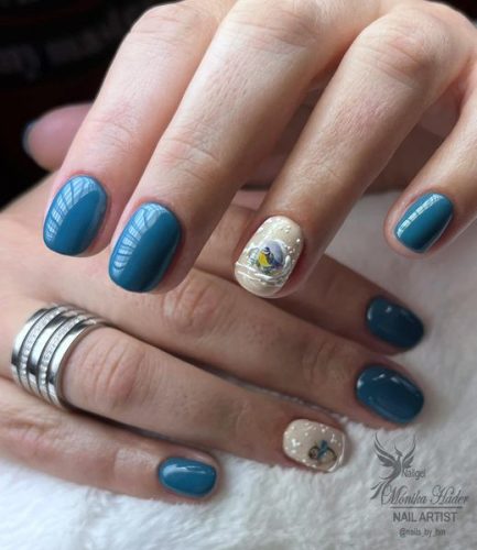 Nailgel - Petrol 126 CCO Gél lakk 8ml
