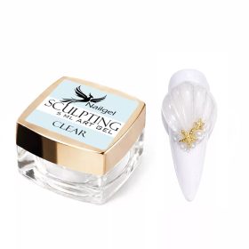 Nailgel - Sculpting Clear gyurmazselé 5ml