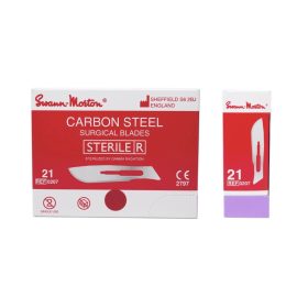 Swann Morton steril szikepenge 21-es méret 100db Swann Morton steril szikepenge 21-es méret 100db