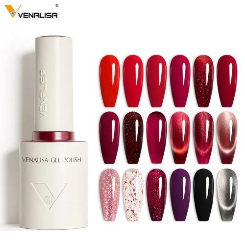 Venalisa Gél Lakk szett - V6 - Tipsy Rosé - 18 db szín (10 ml)