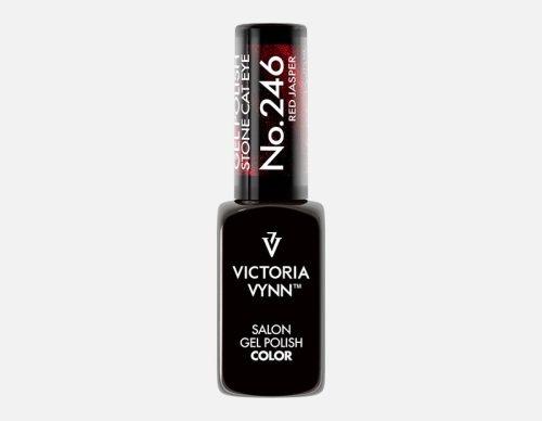 Victoria Vynn - Gel Polish - 246 - Stone Cat Eye Red Jasper